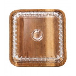 Queijeira 18,5cm Quadrada Monte Carlo Hauskraft Premium
